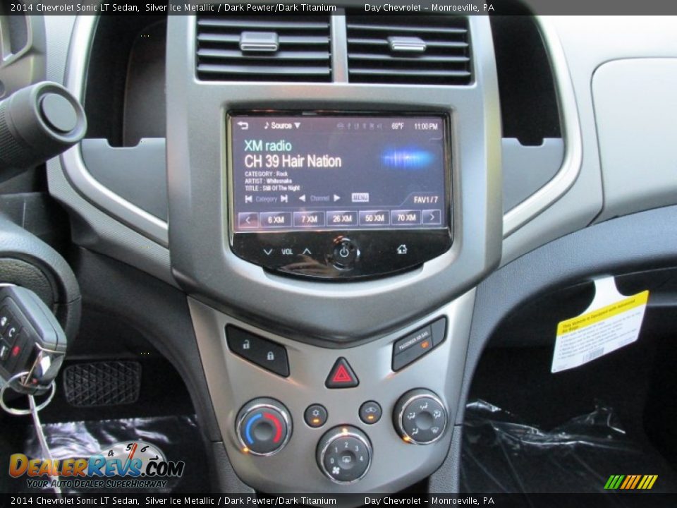 2014 Chevrolet Sonic LT Sedan Silver Ice Metallic / Dark Pewter/Dark Titanium Photo #15