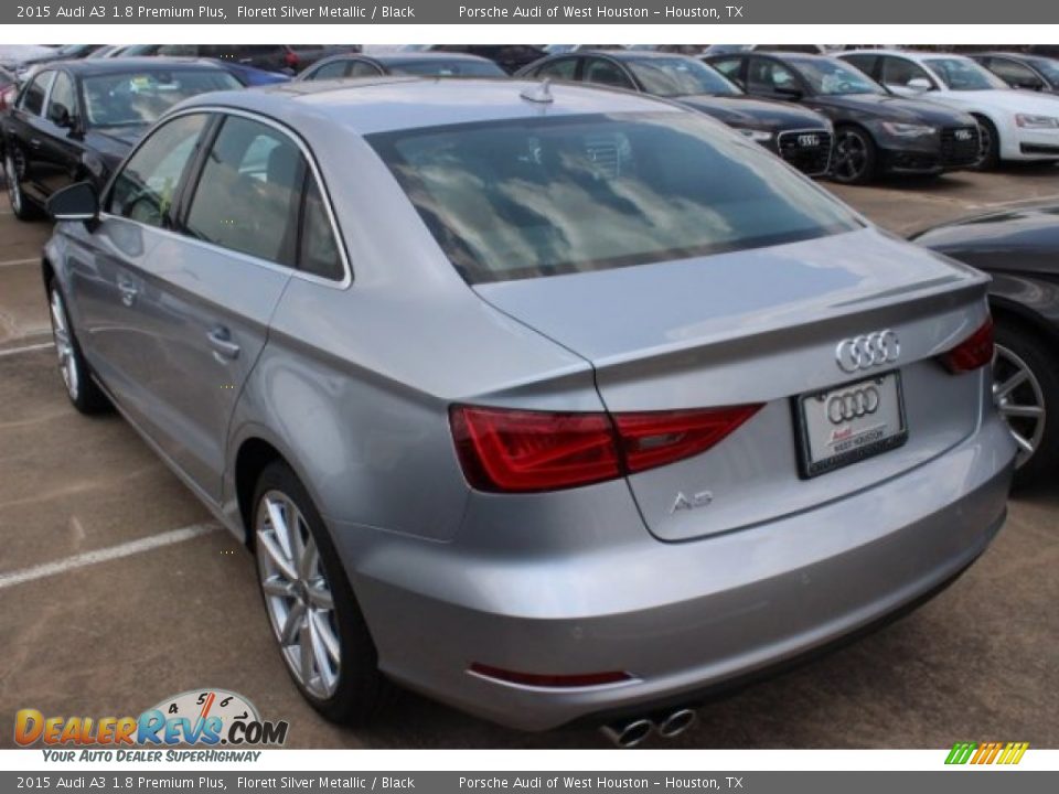 2015 Audi A3 1.8 Premium Plus Florett Silver Metallic / Black Photo #5