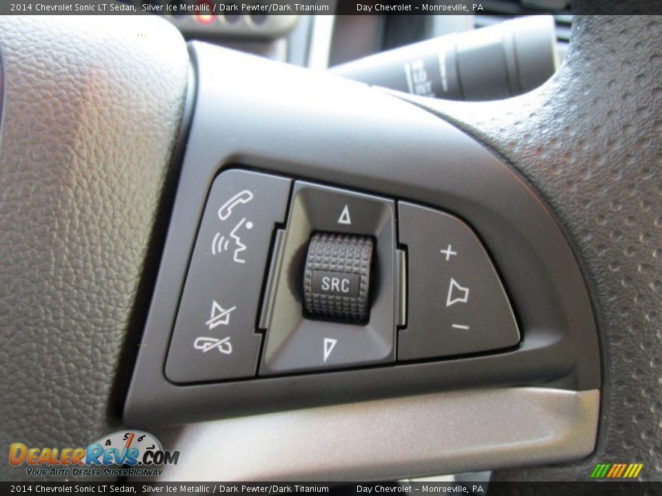 2014 Chevrolet Sonic LT Sedan Silver Ice Metallic / Dark Pewter/Dark Titanium Photo #16
