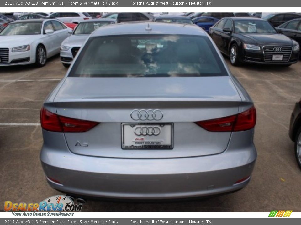 2015 Audi A3 1.8 Premium Plus Florett Silver Metallic / Black Photo #6
