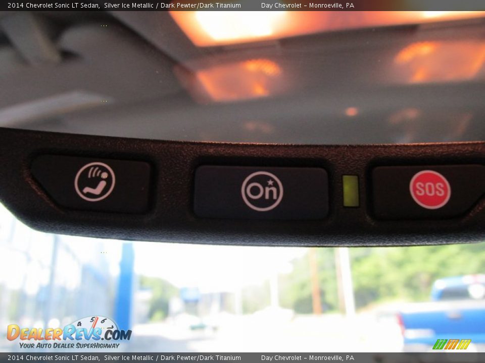 2014 Chevrolet Sonic LT Sedan Silver Ice Metallic / Dark Pewter/Dark Titanium Photo #17