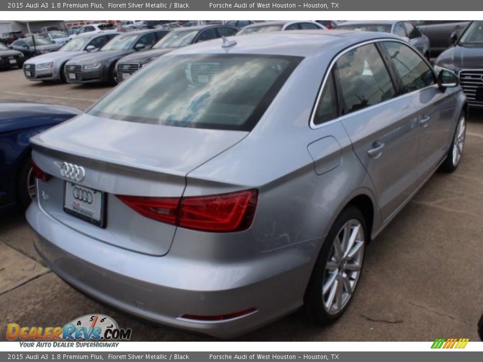 2015 Audi A3 1.8 Premium Plus Florett Silver Metallic / Black Photo #7