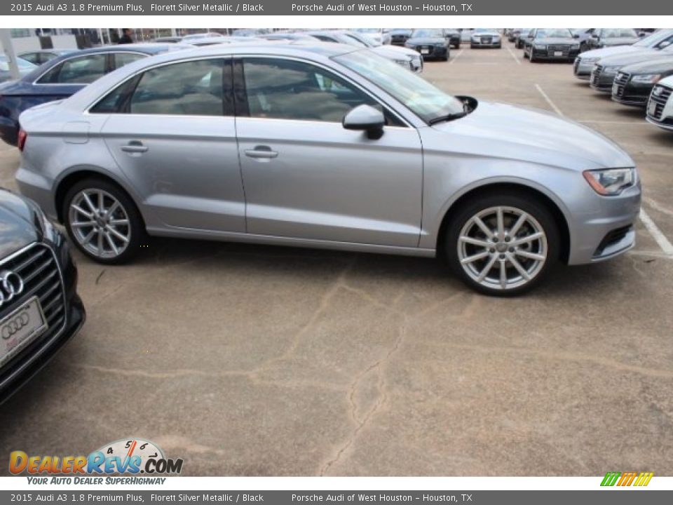 2015 Audi A3 1.8 Premium Plus Florett Silver Metallic / Black Photo #8