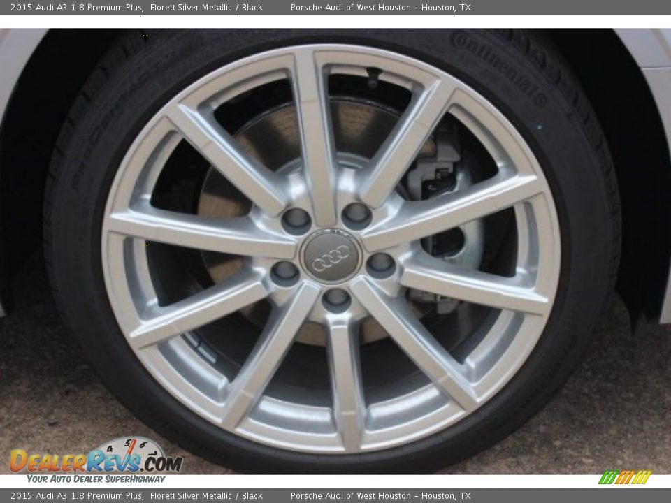 2015 Audi A3 1.8 Premium Plus Florett Silver Metallic / Black Photo #9