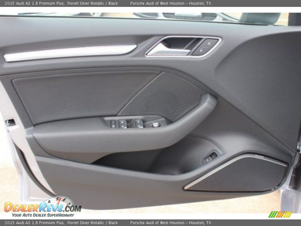 2015 Audi A3 1.8 Premium Plus Florett Silver Metallic / Black Photo #10
