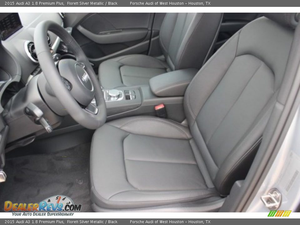 2015 Audi A3 1.8 Premium Plus Florett Silver Metallic / Black Photo #12