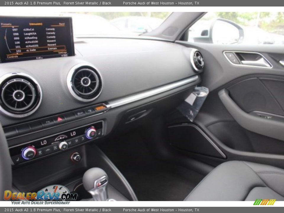2015 Audi A3 1.8 Premium Plus Florett Silver Metallic / Black Photo #14