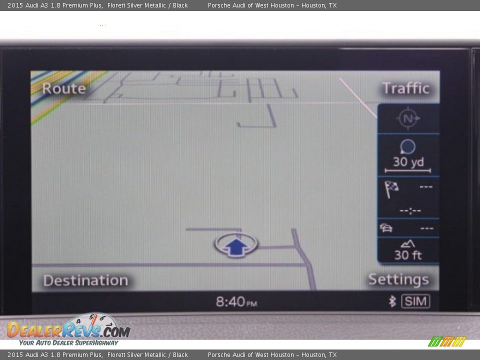 2015 Audi A3 1.8 Premium Plus Florett Silver Metallic / Black Photo #18