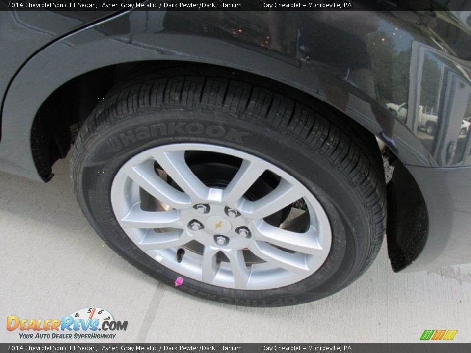2014 Chevrolet Sonic LT Sedan Ashen Gray Metallic / Dark Pewter/Dark Titanium Photo #6