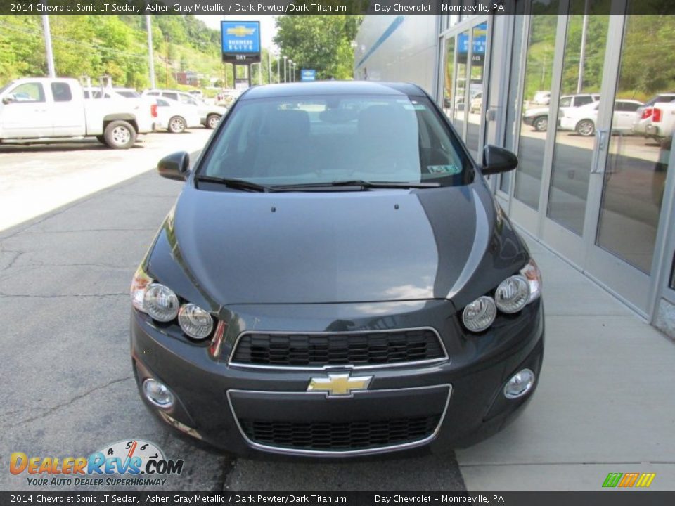 2014 Chevrolet Sonic LT Sedan Ashen Gray Metallic / Dark Pewter/Dark Titanium Photo #8