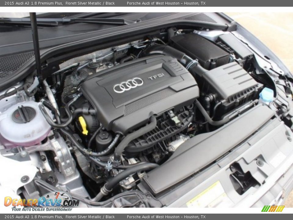 2015 Audi A3 1.8 Premium Plus Florett Silver Metallic / Black Photo #32