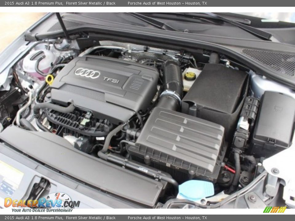 2015 Audi A3 1.8 Premium Plus Florett Silver Metallic / Black Photo #33