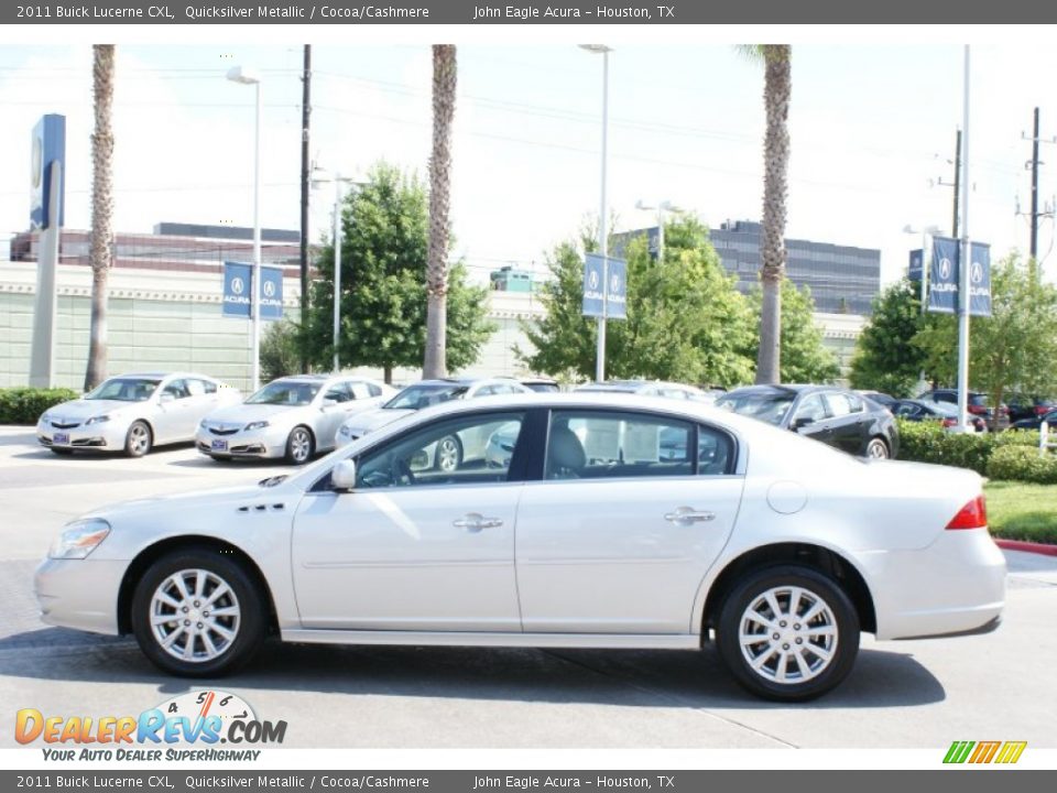2011 Buick Lucerne CXL Quicksilver Metallic / Cocoa/Cashmere Photo #5
