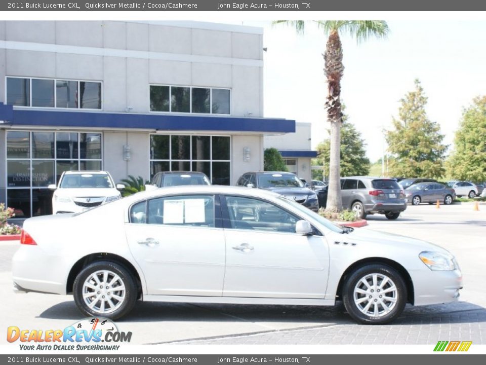 2011 Buick Lucerne CXL Quicksilver Metallic / Cocoa/Cashmere Photo #6