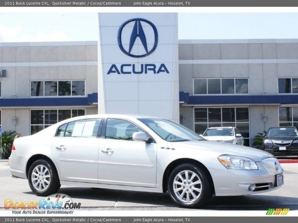 2011 Buick Lucerne CXL Quicksilver Metallic / Cocoa/Cashmere Photo #9