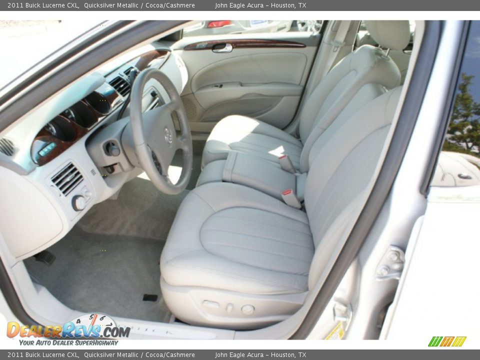 2011 Buick Lucerne CXL Quicksilver Metallic / Cocoa/Cashmere Photo #11