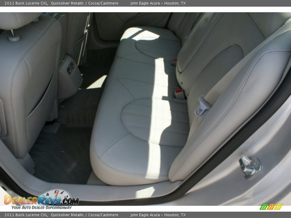 2011 Buick Lucerne CXL Quicksilver Metallic / Cocoa/Cashmere Photo #14