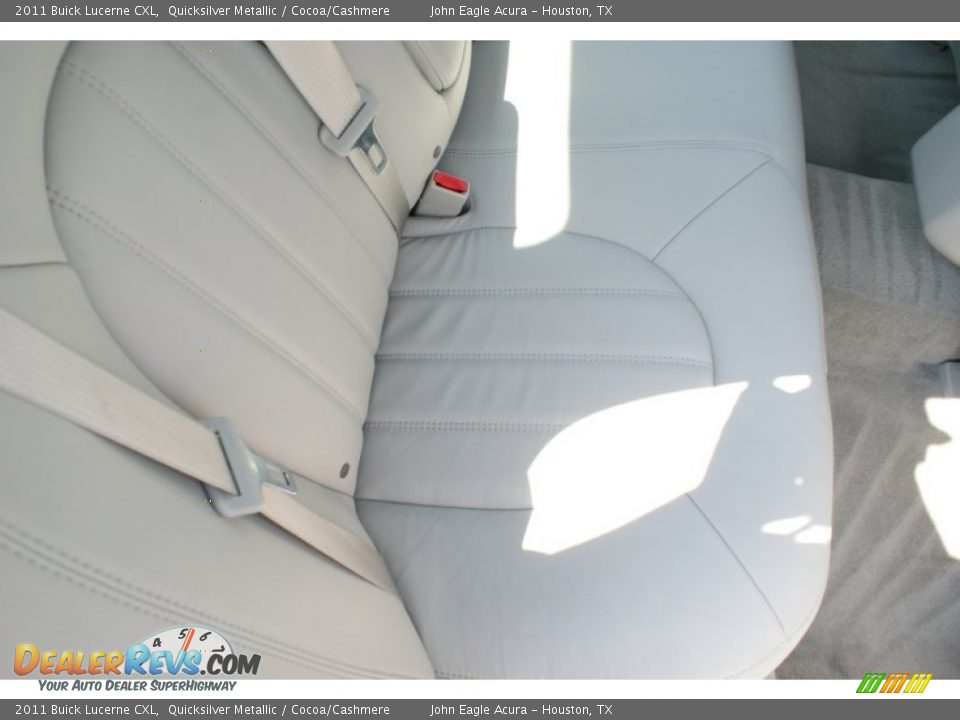 2011 Buick Lucerne CXL Quicksilver Metallic / Cocoa/Cashmere Photo #18