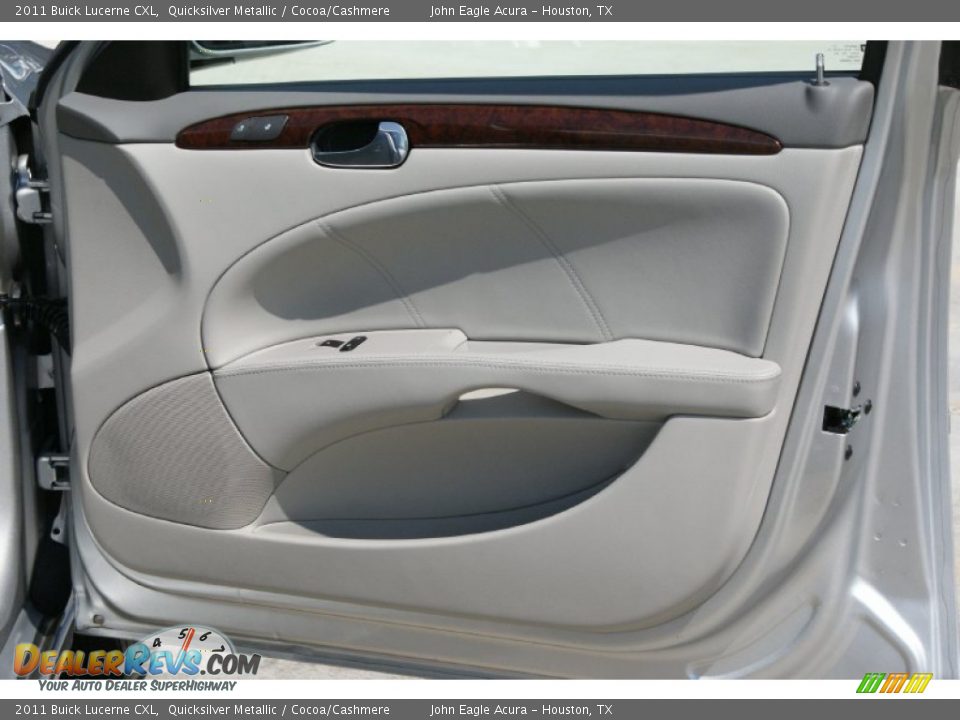 2011 Buick Lucerne CXL Quicksilver Metallic / Cocoa/Cashmere Photo #19