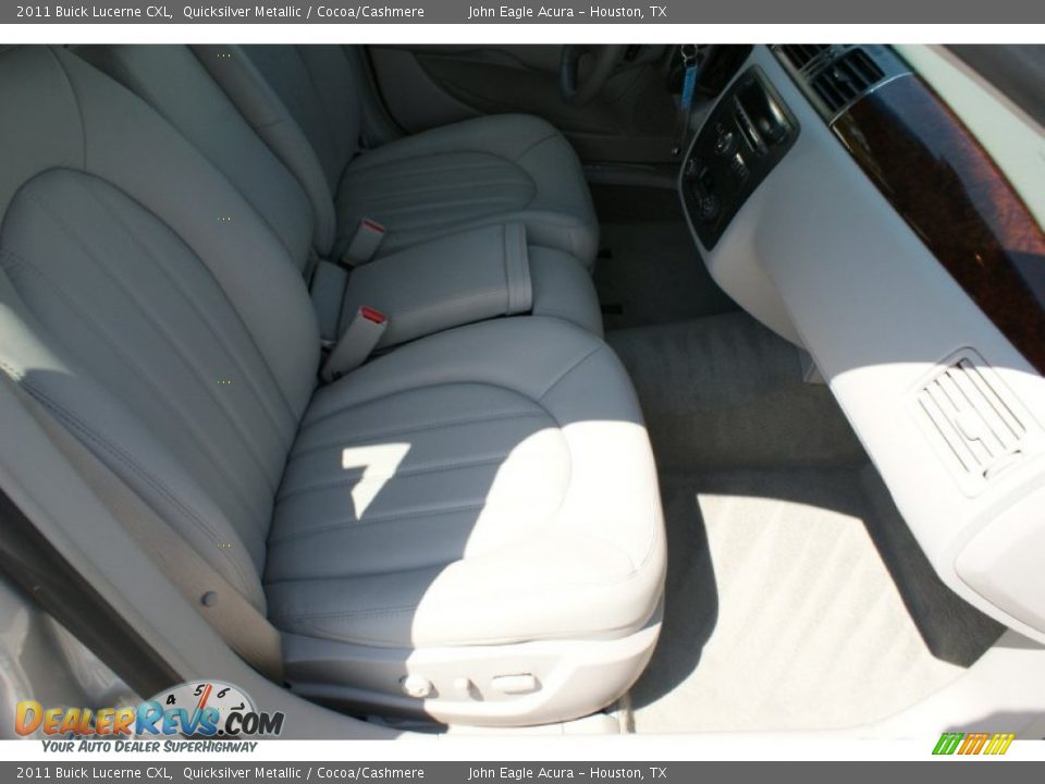 2011 Buick Lucerne CXL Quicksilver Metallic / Cocoa/Cashmere Photo #20