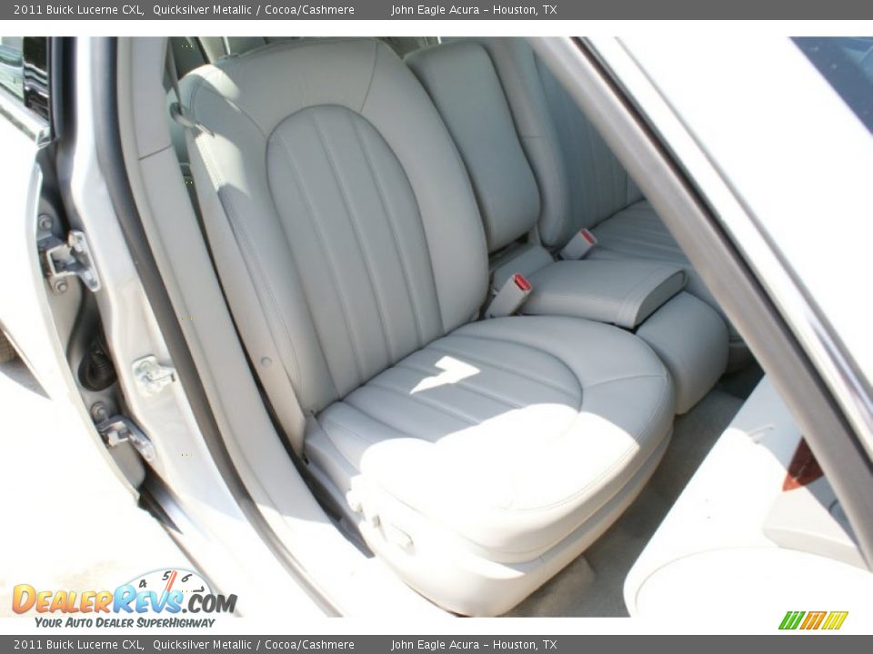 2011 Buick Lucerne CXL Quicksilver Metallic / Cocoa/Cashmere Photo #21