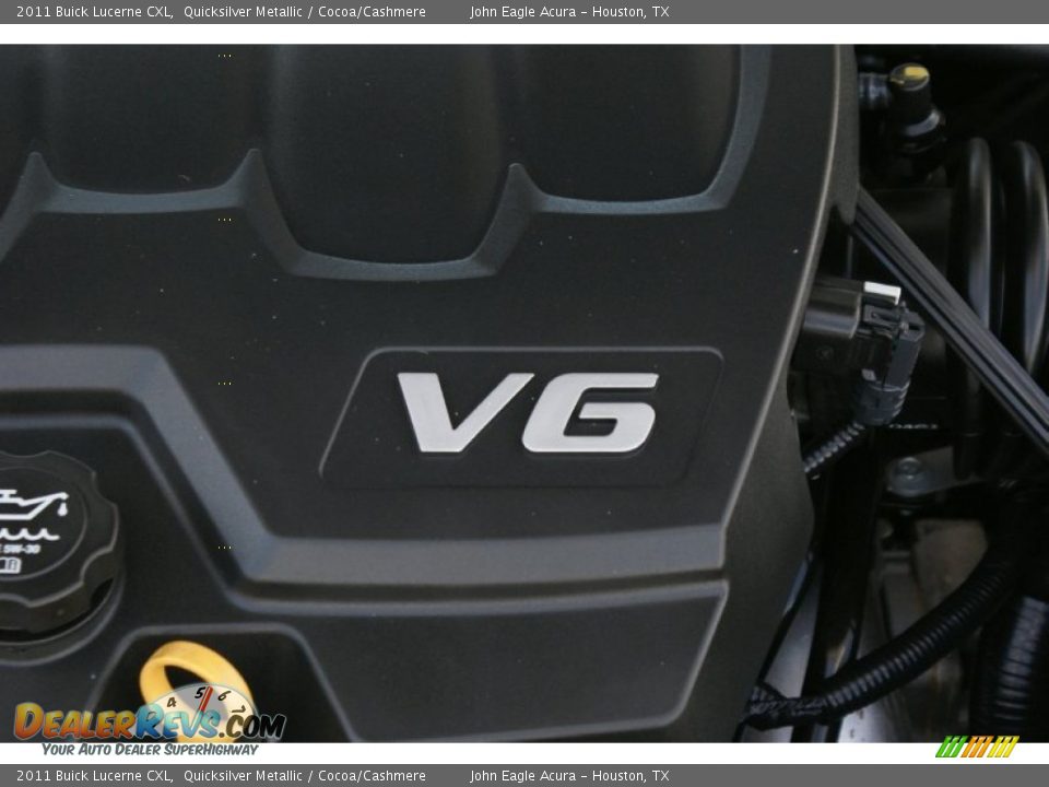 2011 Buick Lucerne CXL Quicksilver Metallic / Cocoa/Cashmere Photo #23