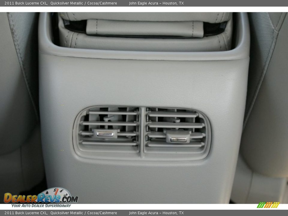 2011 Buick Lucerne CXL Quicksilver Metallic / Cocoa/Cashmere Photo #26