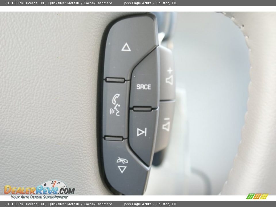 2011 Buick Lucerne CXL Quicksilver Metallic / Cocoa/Cashmere Photo #29