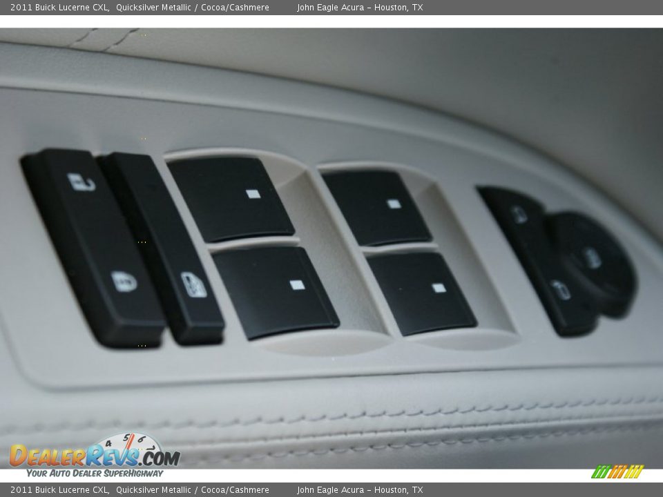 2011 Buick Lucerne CXL Quicksilver Metallic / Cocoa/Cashmere Photo #33