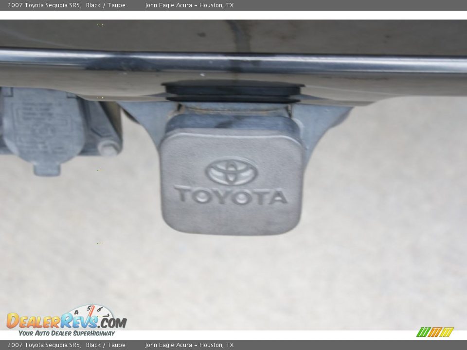 2007 Toyota Sequoia SR5 Black / Taupe Photo #19