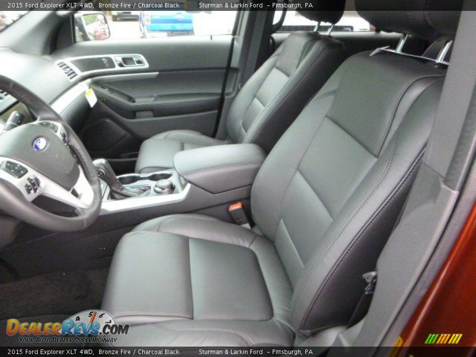 2015 Ford Explorer XLT 4WD Bronze Fire / Charcoal Black Photo #8