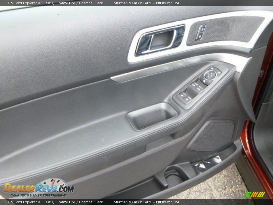2015 Ford Explorer XLT 4WD Bronze Fire / Charcoal Black Photo #11