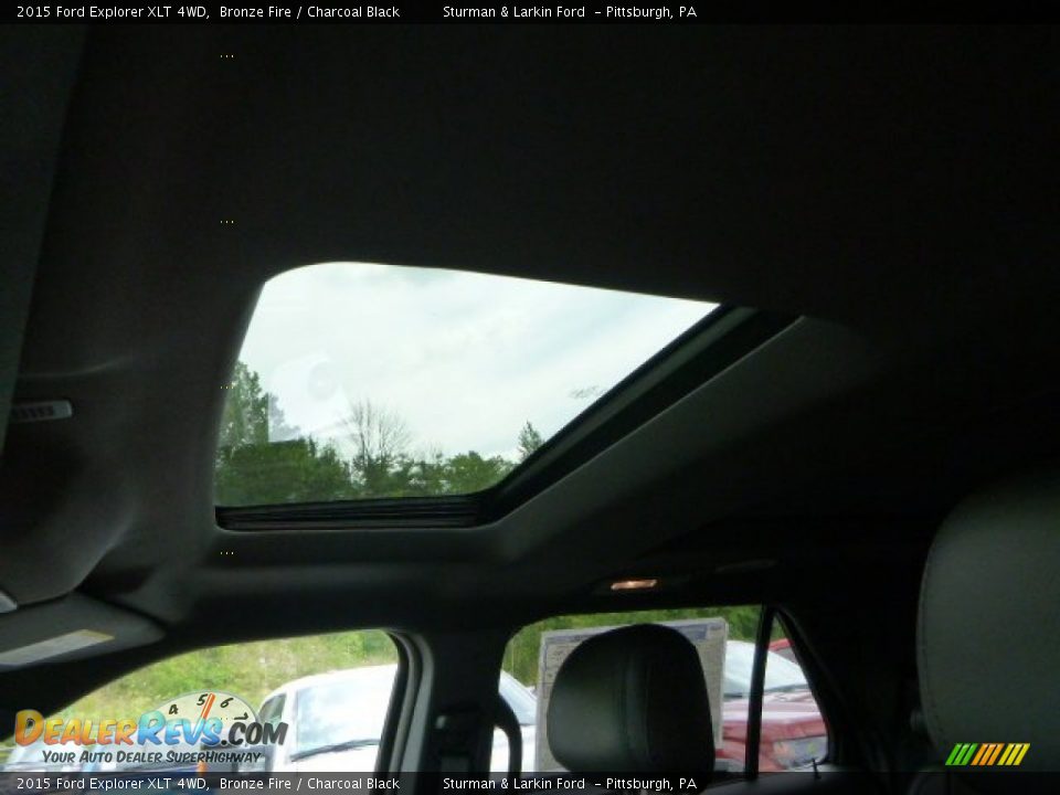 2015 Ford Explorer XLT 4WD Bronze Fire / Charcoal Black Photo #12