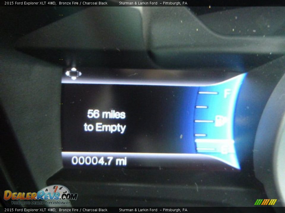 2015 Ford Explorer XLT 4WD Bronze Fire / Charcoal Black Photo #15