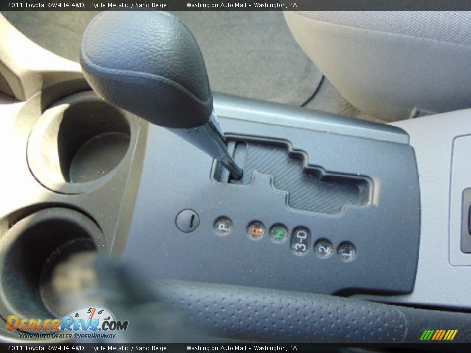 2011 Toyota RAV4 I4 4WD Pyrite Metallic / Sand Beige Photo #14