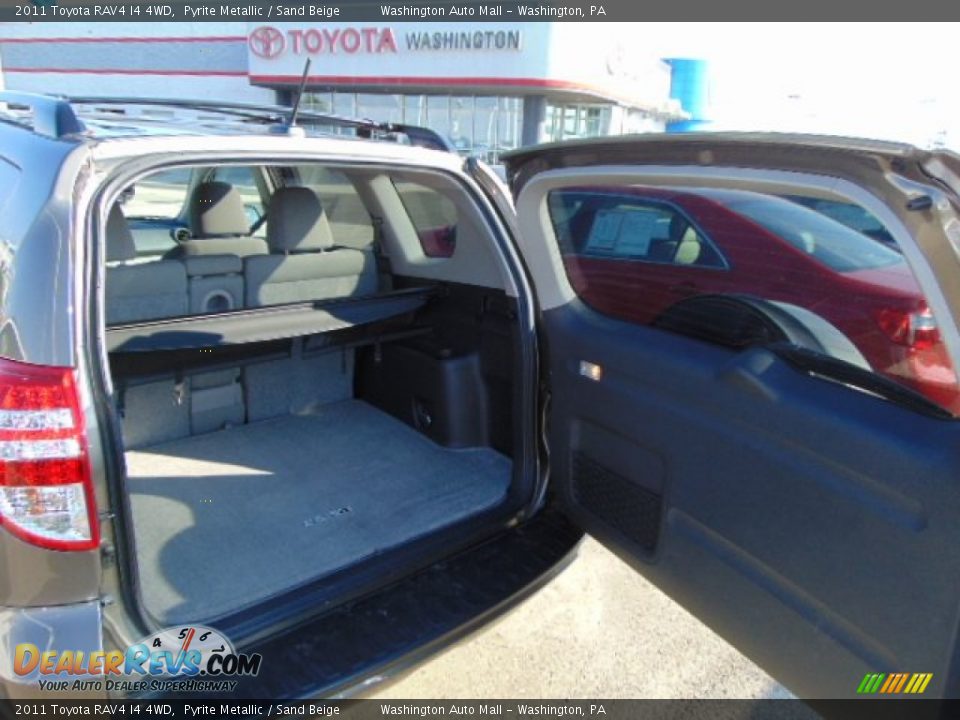 2011 Toyota RAV4 I4 4WD Pyrite Metallic / Sand Beige Photo #17
