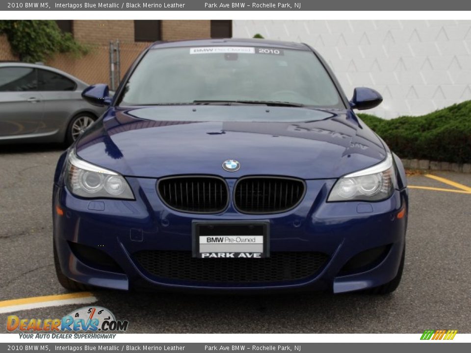 2010 BMW M5 Interlagos Blue Metallic / Black Merino Leather Photo #8