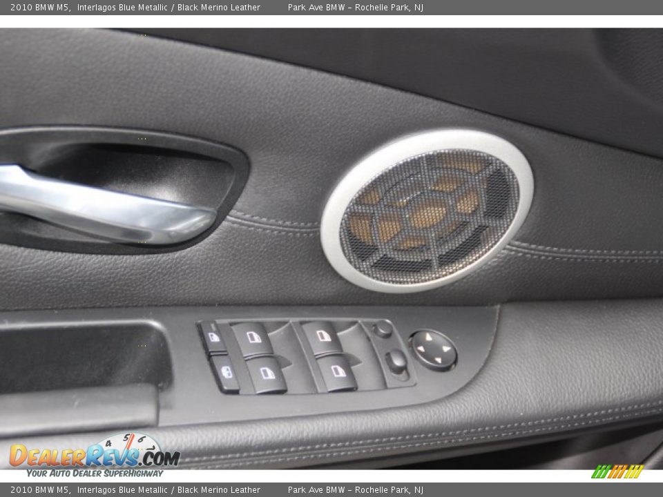 2010 BMW M5 Interlagos Blue Metallic / Black Merino Leather Photo #10