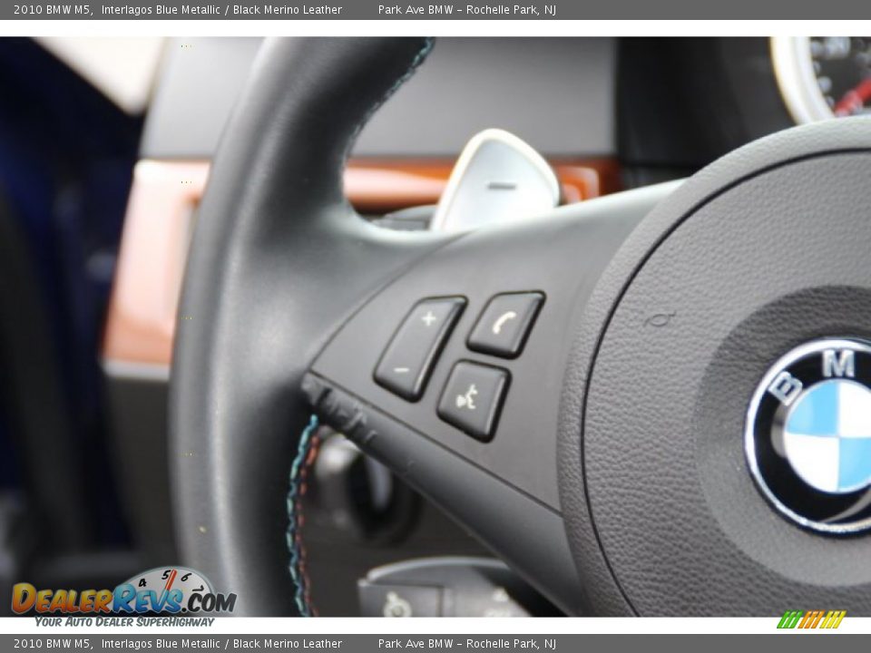2010 BMW M5 Interlagos Blue Metallic / Black Merino Leather Photo #19