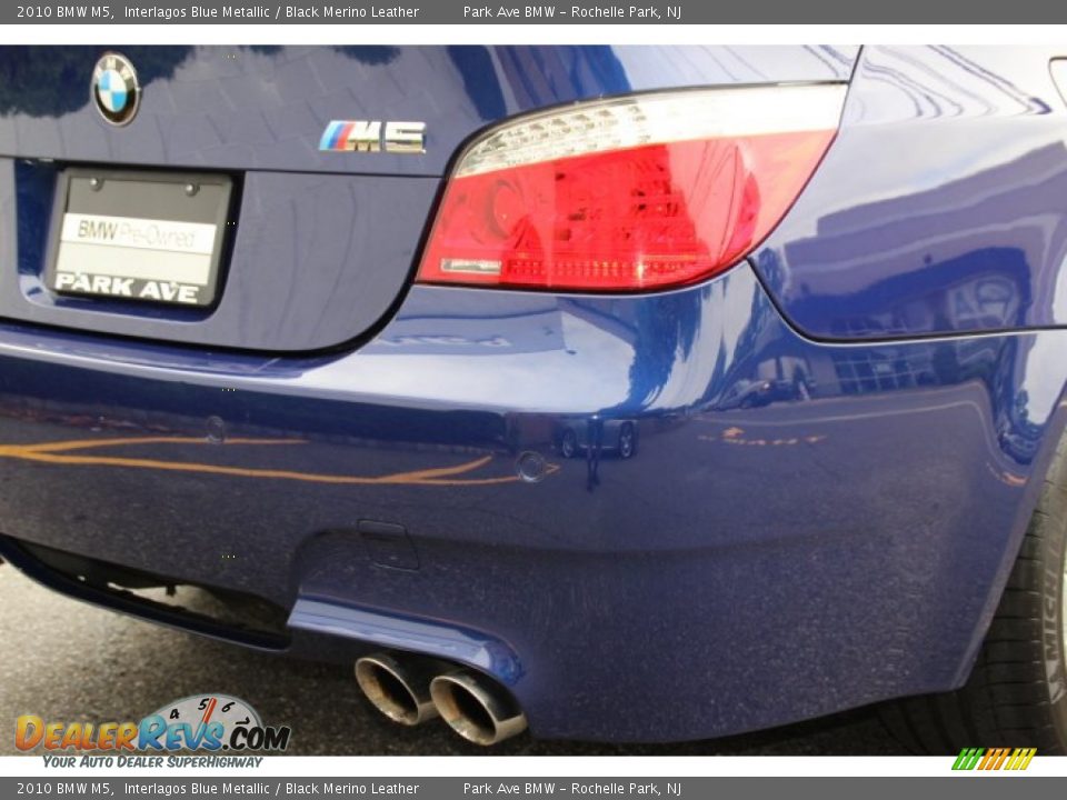 2010 BMW M5 Interlagos Blue Metallic / Black Merino Leather Photo #23
