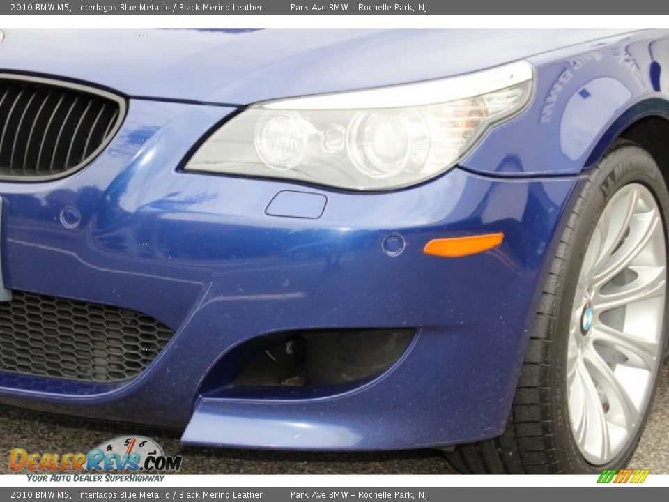 2010 BMW M5 Interlagos Blue Metallic / Black Merino Leather Photo #31