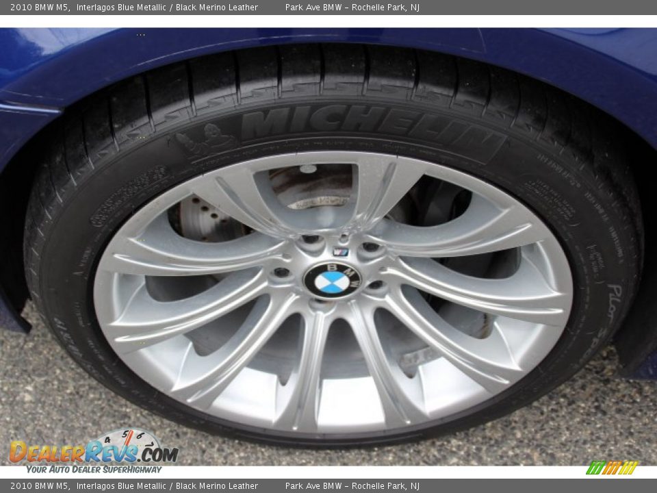 2010 BMW M5 Interlagos Blue Metallic / Black Merino Leather Photo #33
