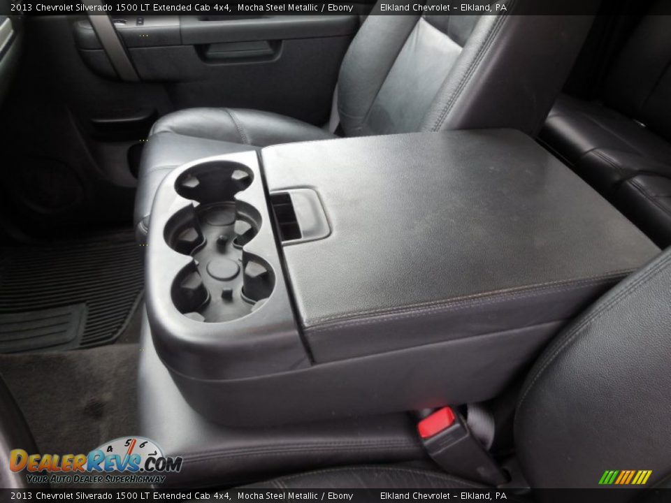 2013 Chevrolet Silverado 1500 LT Extended Cab 4x4 Mocha Steel Metallic / Ebony Photo #27
