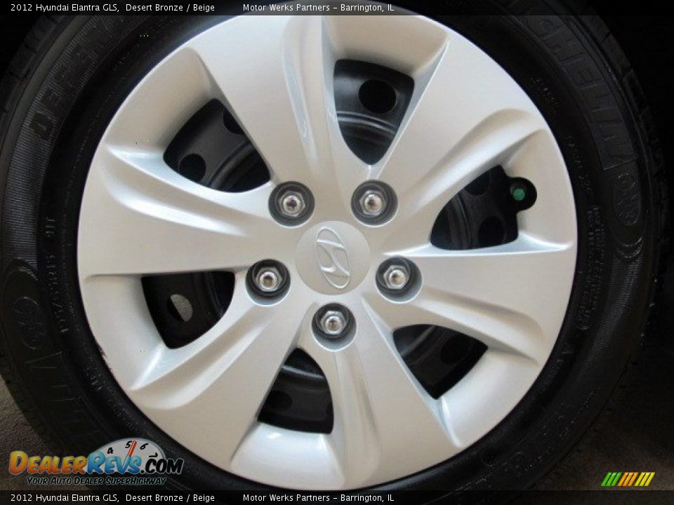 2012 Hyundai Elantra GLS Desert Bronze / Beige Photo #15