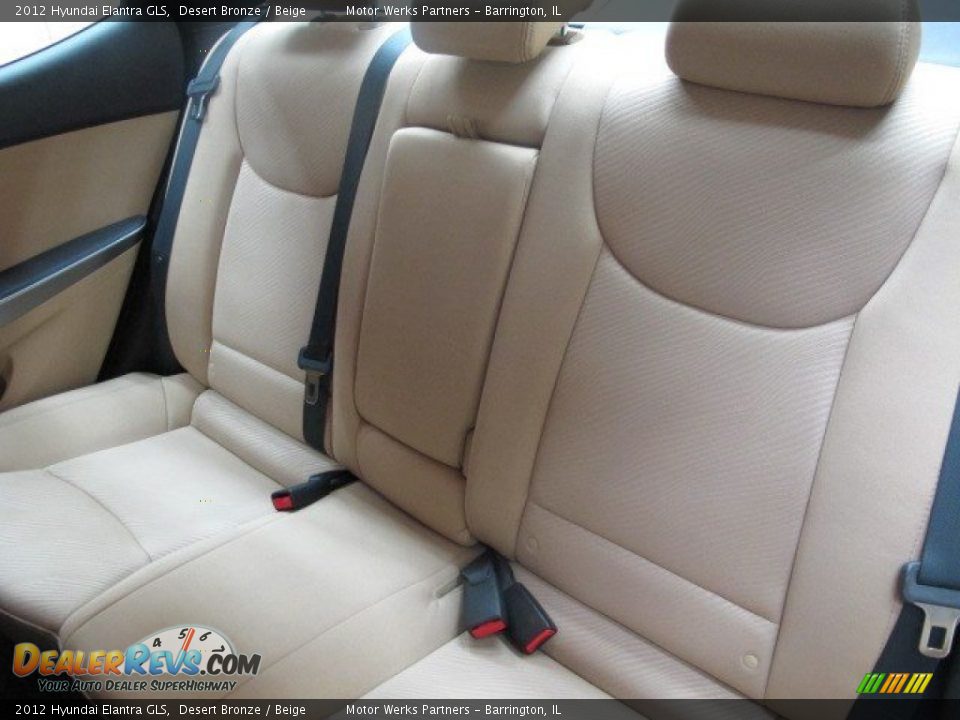 2012 Hyundai Elantra GLS Desert Bronze / Beige Photo #19