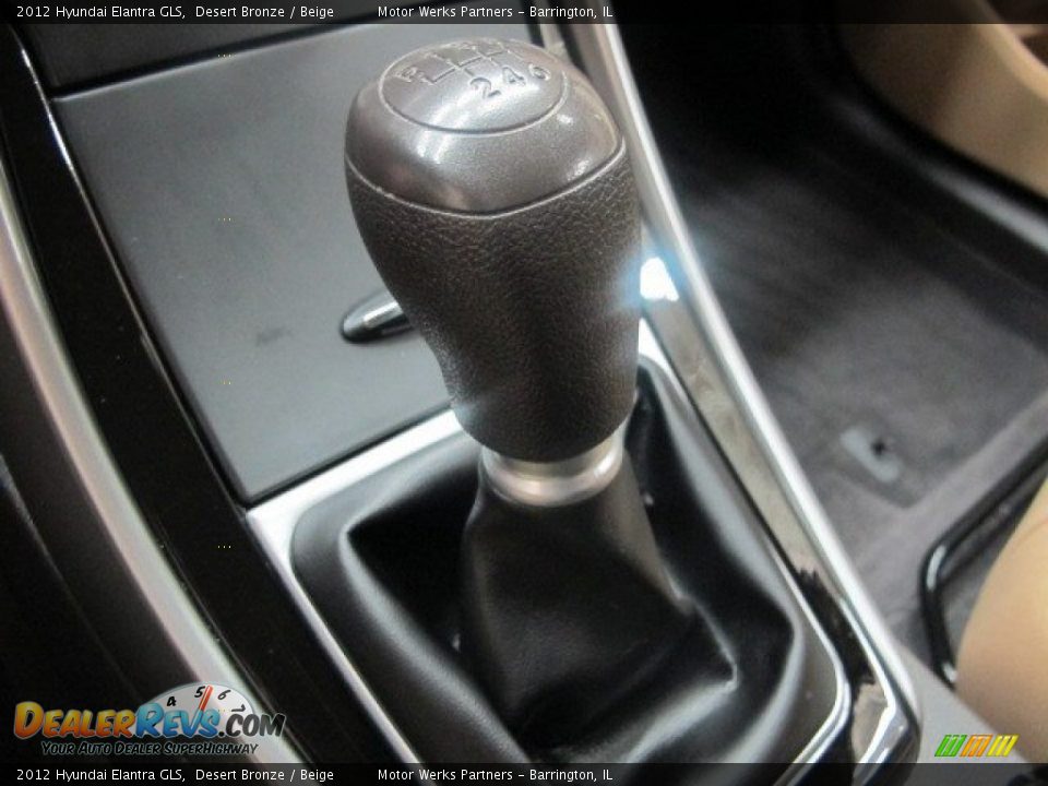 2012 Hyundai Elantra GLS Desert Bronze / Beige Photo #30