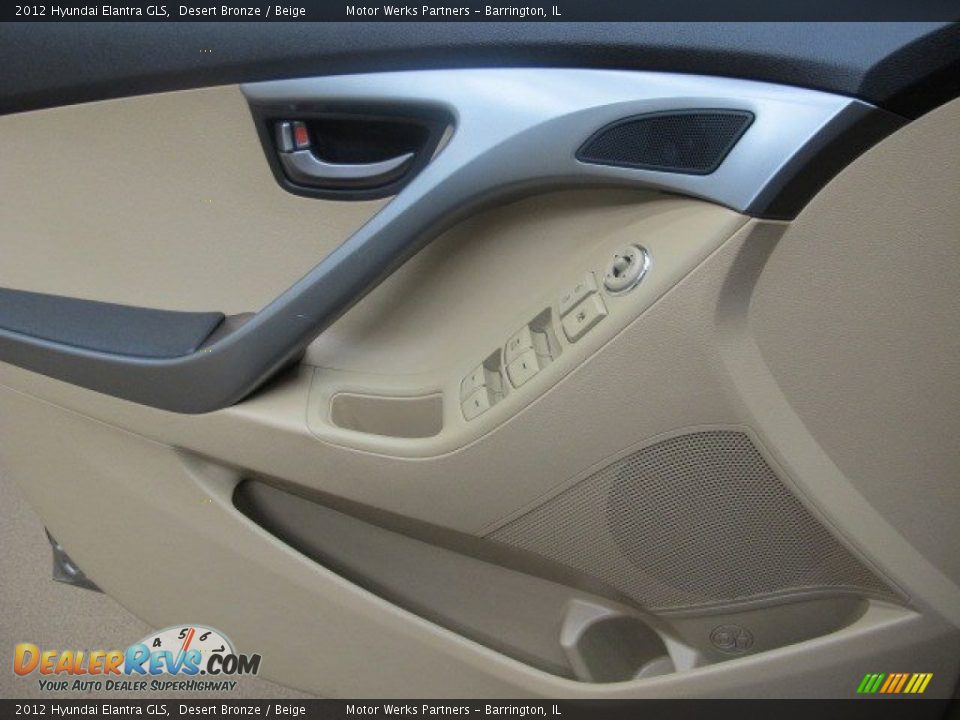 2012 Hyundai Elantra GLS Desert Bronze / Beige Photo #32