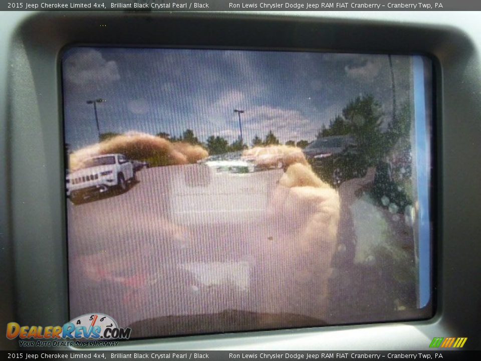 2015 Jeep Cherokee Limited 4x4 Brilliant Black Crystal Pearl / Black Photo #15