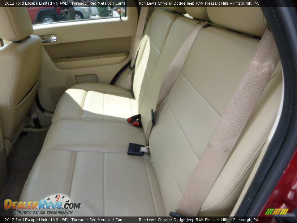2012 Ford Escape Limited V6 4WD Toreador Red Metallic / Camel Photo #11