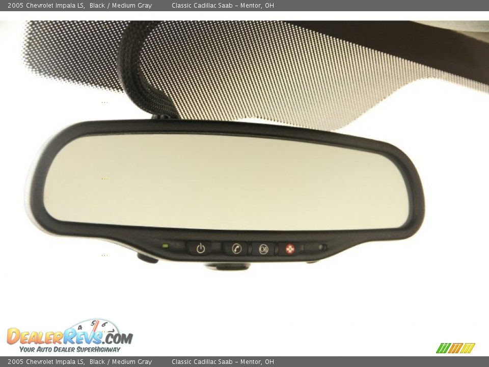 2005 Chevrolet Impala LS Black / Medium Gray Photo #9
